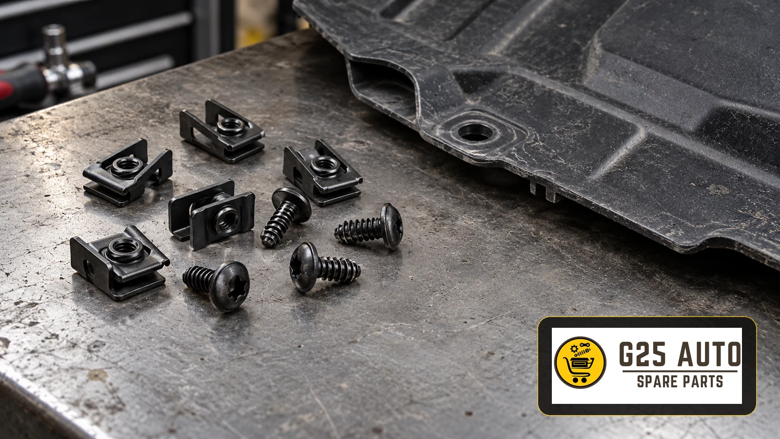 Engine Undertray Metal Clips and Screws: Selection and Installation