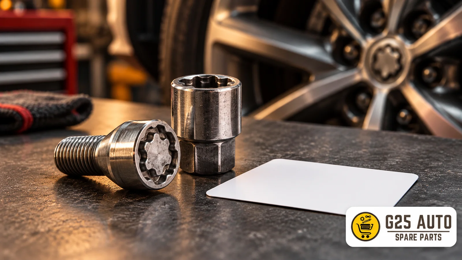 When a Locking Wheel Nut Key is Lost: Code Card and Replacement Selection