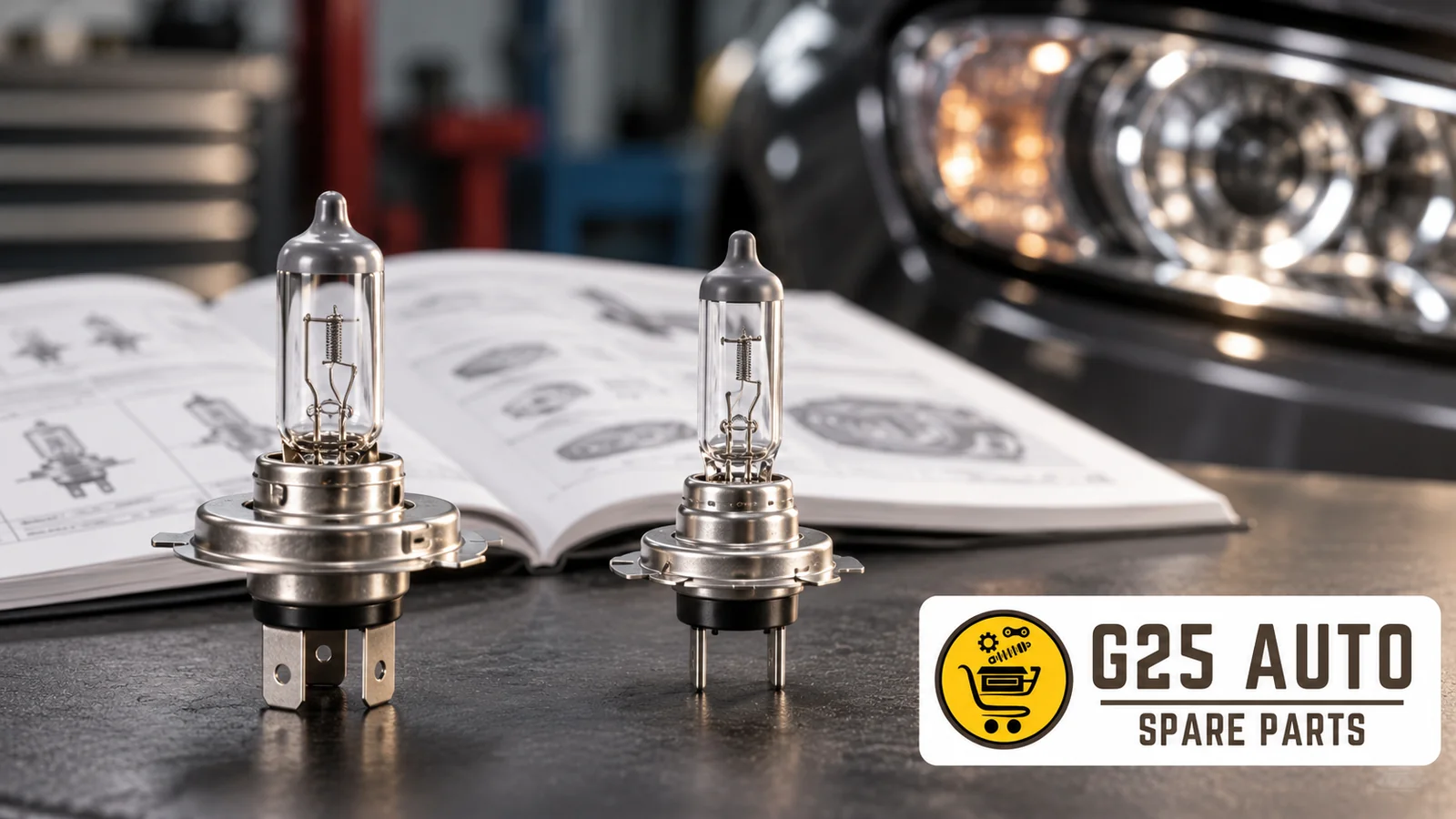 How to Find the Right Headlight Bulb Type? Function, Reference and Catalog Check