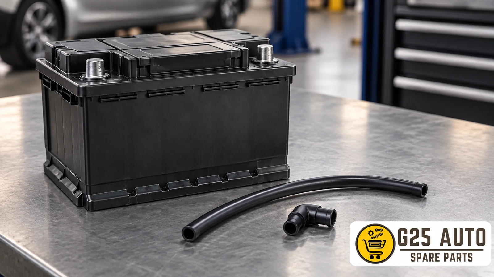 Battery Vent Hose and Elbow: Connection Check After Replacement