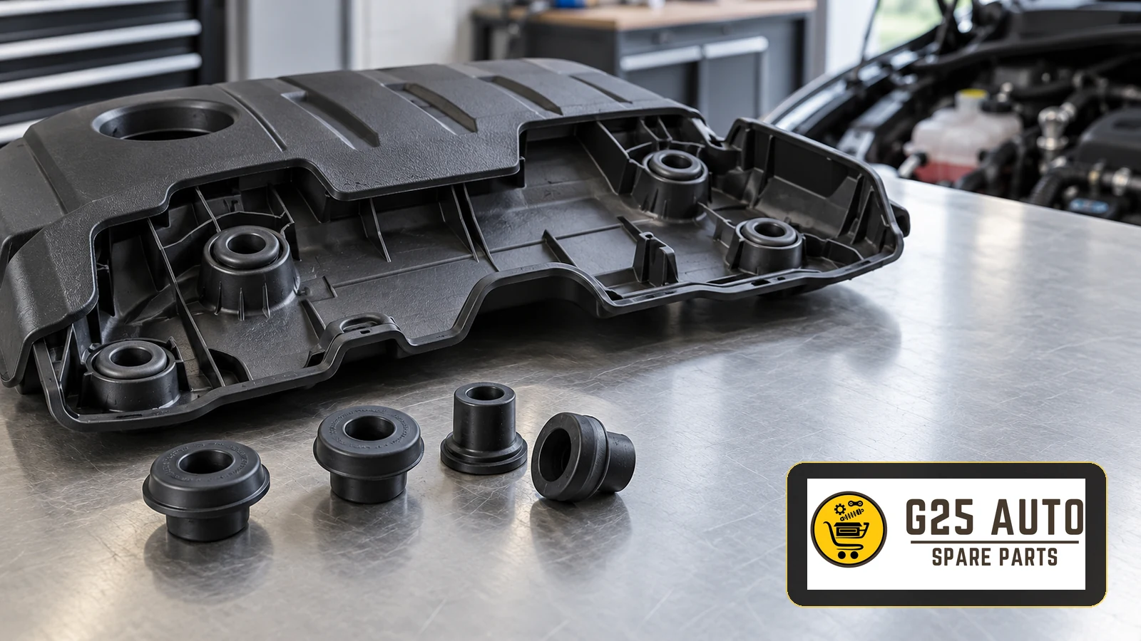 Engine Top Cover Rubber Mounts and Bushes: Inspection and Selection