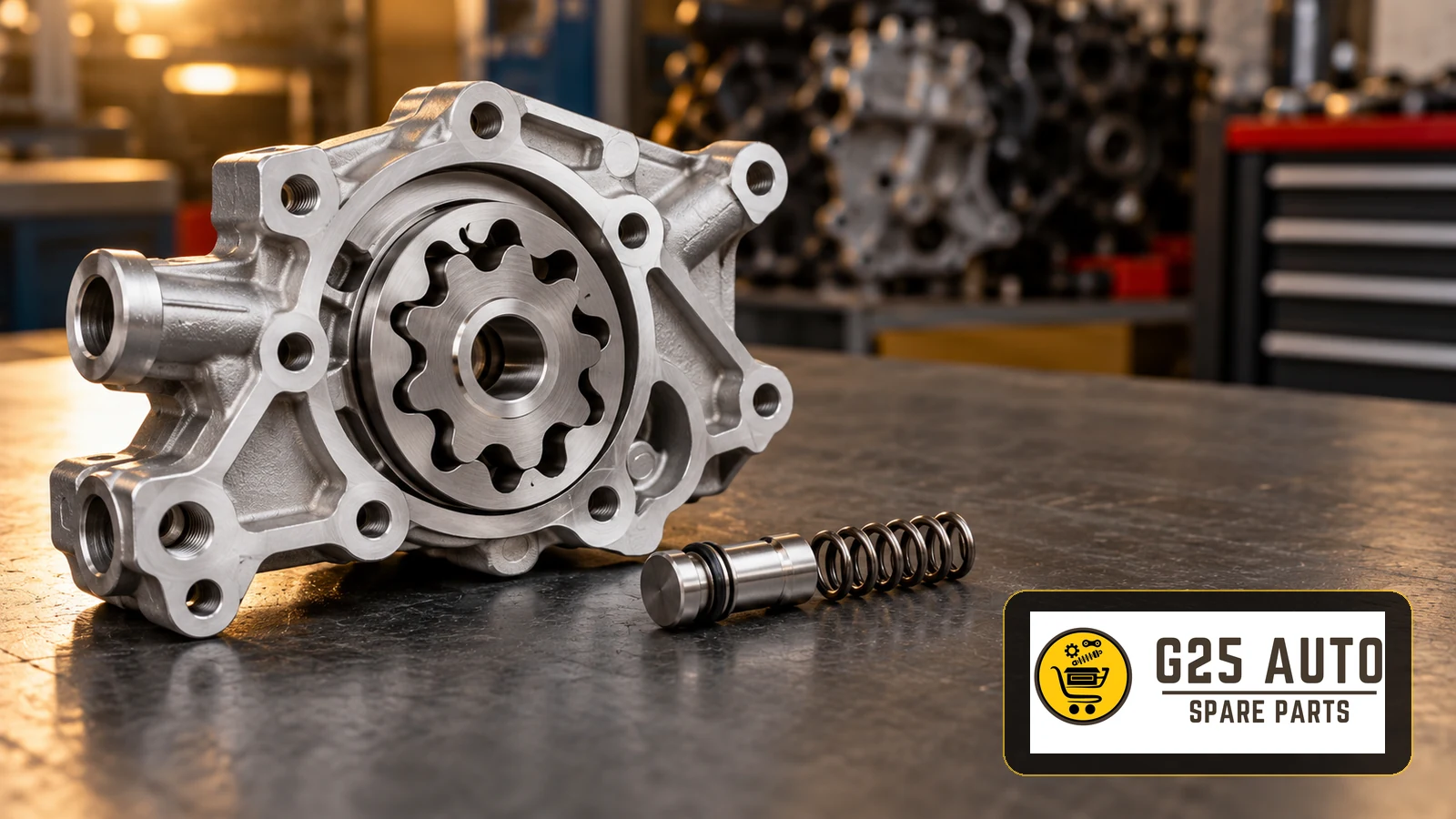Engine Oil Pumps and Pressure Regulators: Functions, Faults and Replacement