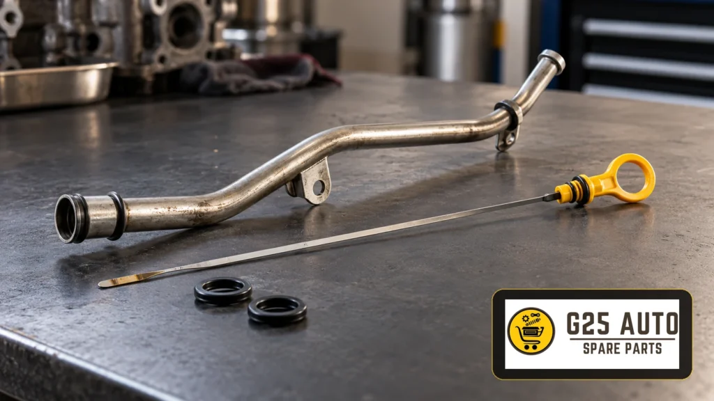 Engine Oil Dipstick Tubes and O-Rings: Symptoms and Replacement