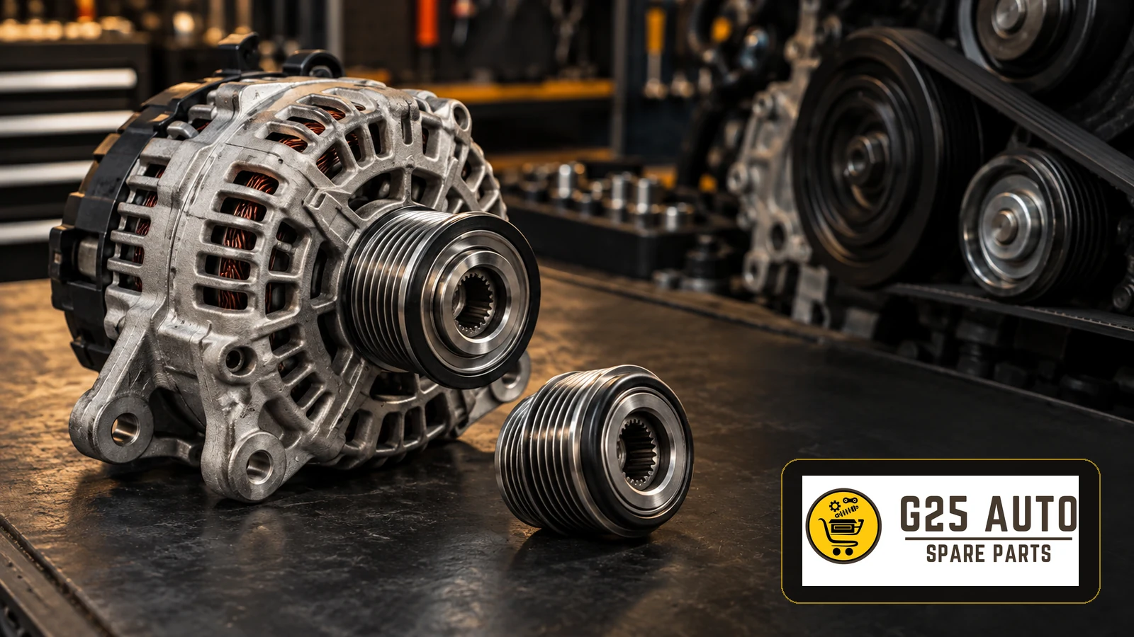Alternator Overrunning Pulley: Symptoms, Diagnosis and Selection